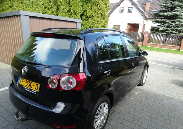 Volkswagen Golf Plus cena 19900 przebieg: 190000, rok produkcji 2010 z Mogielnica małe 92